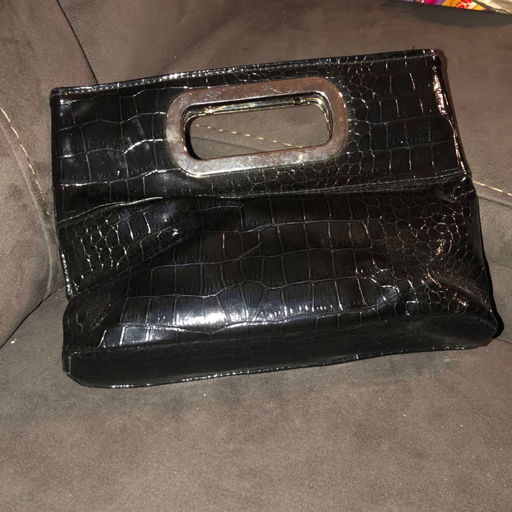 Giannini Faux Leather Evening Bag